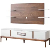 AEA Wohnzimmer Set Wohnwand 2tlg. Exklusive Sideboard und TV-Wandpaneel neu