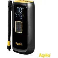Aqiila Airbird C4, Fahrrad, Auto, Schlauchboote, 10,3 bar, 22 l/min, Schwarz, Gelb, USB Typ-C, China