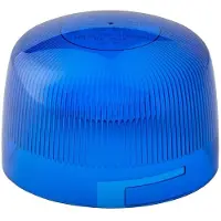 Hella Lichtscheibe Rundumkennleuchte blau passend für HOLDER
