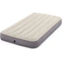 Intex Twin Luftbett Luftmatratze Dura-beam Series Single High 99 x 191 x 25 cm beige