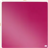 Nobo Whiteboard Nobo kvadratisk 36x36cm pink