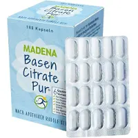 Madena GmbH & Co. KG Basen Citrate Pur nach Apotheker Rudolf Keil, 180 St. Kapseln