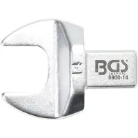 Bgs Open-End Push Fit Spanner, 58 mm, 58 g