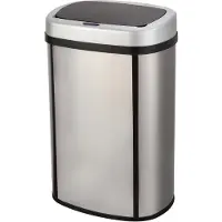 Kitchen Move Automatischer 58-liter-mülleimer aus edelstahl BAT-58LS06A SILVERY