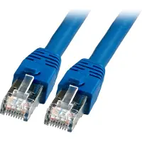 Efbe-Schott EFB Elektronik K5528BL.10, 10 m, Cat8.1, S/FTP (S-STP), RJ-45, RJ-45, Blau