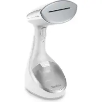 Tefal Access Steam Care Dampfbürste DT9130, Tragbare Dampfbürste, 0,2 l, 0,67 min, Silber, Weiß, 0,15 h, Velcro