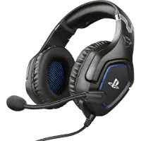 Trust Gaming Headset GXT 488 Forze - Offiziell Lizenziert für Playstation - PS4 und PS5 Headset mit Klappbarem Mikrofon und Einstellbarem Kopfbügel,3.5mm,Over-Ear Kopfhörer mit Kabel - Grau