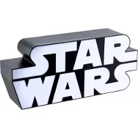 Paladone Star Wars Logo Light, Stecker-Nachtlicht, Schwarz, Weiß, Universal, Akku, USB, AAA, 285 mm
