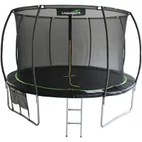 Lean Sport Max Trampolin 426 cm, Schwarz-Gruen
