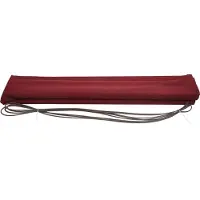 Mendler Ersatz-Bezug für Markise MCW-H27, Vollkassette Ersatzbezug Sonnenschutz 6x3m Acryl bordeaux-rot