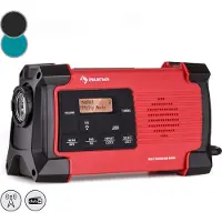 Auna Radio, Aufladbares DAB-Radio, DAB Plus Radio mit Bluetooth, Radio mit Batterie, DAB/DAB+/FM, Küchenradio mit LCD Display, Wecker, Retro-Radio Klein, Radio mit Netzstecker, USB & Streaming, 1W