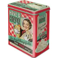 Nostalgic Art Nostalgic-Art - Vorratsdose L - Say it 50's - Have A Coffee