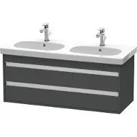 Duravit Waschtischunterschrank Ketho BxHxT 115 x 48 x 45,5 cm graphit matt KT664904949