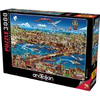 Perre/Anatolian ANATOLISCHES Puzzle Istanbul 1895, 3000 Teile