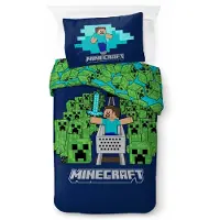 Minecraft Game Over Creepers Bettwäsche 140x200cm