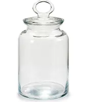 Pasabahce Vorratsdose Glas mit Deckel 1L ideal für Tee Kaffee Gewürze Pasta transparent
