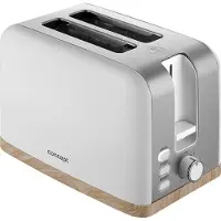 Concept elektrischer Toaster, 930W, 7 Bräunungsgrade, weiß, TE2015