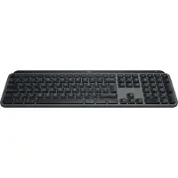Logitech Master MX Keys S, Kabellos, Bluetooth, Scherenschalter, AZERTY, LED, Graphit