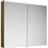 Burgbad Eqio Spiegelschrank mit horizontaler LED-Beleuchtung, 2 Türen, 900x800mm