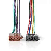 Nedis ISO-Adapter-Kabel - ISO Kompatibilität: Standard - 0.15 m - Rund - PVC - Box