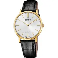 Festina Uhr Swiss Herren schwarz Armband Leder UF20016/1