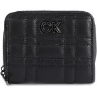 Calvin Klein Elegante Damen-Geldbörse in Schwarz mit RFID-Schutz und Reißverschluss