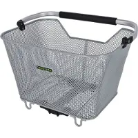 Racktime System Korb Baskit Deluxe 2.0 45x33x30cm, silber, 23ltr, Snapit 2.0
