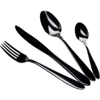 Berlinger Haus 24-teiliges Besteckset BH-2630 Schwarzer Spiegel