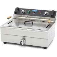 Maxima n Elektro Fritteuse 1 x 20L mit Hahn