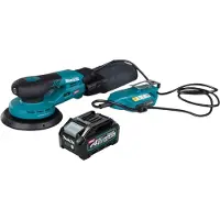 Makita BO 002 CGM1 Akku Exzenterschleifer 40 V max. 150 mm 5,0 mm Hub Brushless + 1x Akku 4,0 Ah - ohne Ladegerät