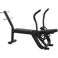 Inspire Bauchtrainer mit Gewichtshörnern und Transportrollen, max. 159 kg Benutzergewicht