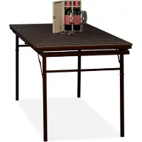 Relaxdays Gartentisch klappbar, Breite: 166 - 215 cm, Kunststoff, Stahl, wetterfest, 8 Personen, Campingtisch, braun