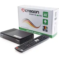 Octagon SPIRIT V2 PRO 4K UHD Android 11 IP-Receiver (HDR10+, Dual-WiFi, LAN, Bluetooth, HDMI)