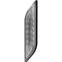 Hella Positionsleuchte 2PF 013 326-041 Vorne Rechts 198mm 40mm 41mm