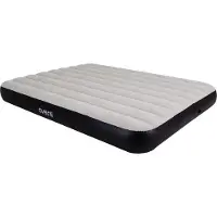 Avenli 24161 Aufblasbare Matratze, King Size, 203 x 152 x 25 cm, grau