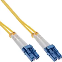 InLine LWL Duplex Kabel, LC/LC, 9/125µm, OS2, 10m, 10 m, OS2, 2x LC, 2x LC