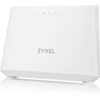 Zyxel EX3301-T0, Wi-Fi 6 (802.11ax), Dual-Band (2,4 GHz/5 GHz), Ethernet/LAN, ADSL, Weiß, Tabletop-Router