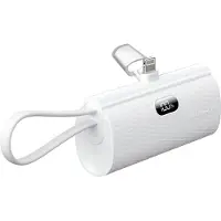 Forcell F-ENERGY Power Plug F5K3, 5000 mAh, Power Delivery, Quick Charge 3.0, 20 W, Weiß