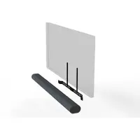 FLEXSON Sonos Arc, 101,6 cm (40"), 2,03 m (80"), 200 x 200 mm, 800 x 800 mm, Edelstahl, Schwarz