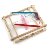 Vigatoys VIGA Holzwebstuhl – Webwerkstatt – Montessori-Webset