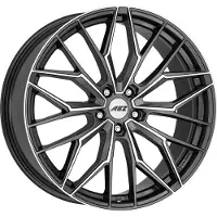 Aez 21 Zoll Alufelge porto dark 21"x8.5" 5x112 PCD ET40 57.1mm Felge Antraciet