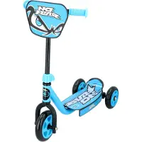 No Fear Kinderroller - Scooter Kinder Jungen Mädchen 3 Räder - für Kleinkinder ab 3 Jahren - Max. 20 KG - Blau