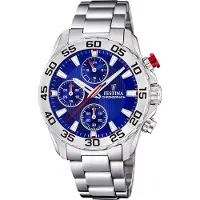 Festina Kinder Uhr Junior Collection F20457/2 Stahl Armbanduhr silber UF20457/2