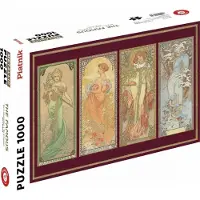 Piatnik Metallic-Puzzle Vier Jahreszeiten 1000 Teile