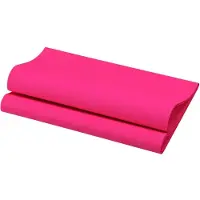 Duni 60 BIO-DUNISOFT SERV 1/4F 40X40 FUCHSIA
