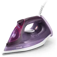 Philips Bügeleisen 3000 Series mit Keramikbügelsohle, 40 g/min konstanter Dampf, 2600 W, Violett (DST3041/30)