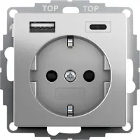 Gira SCHUKO SH USB-Spannungsv. 2459600
