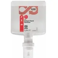 Diversey SURE Instant Hand Sanitizer Händedesinfektion 100977079 , 1 Karton = 4 x 1,3 Liter - Kartuschen