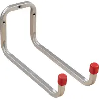 Alfer Gerätehalter alfür 25 x 12 x 9,8 cm (B x H x T) 2 Greifür Stahl silber