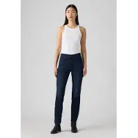 Levi's 724 High Rise Straight Jeans Dark Indigo Größe: W28L30 | Straight Jeans Outlet | Damen | Blau